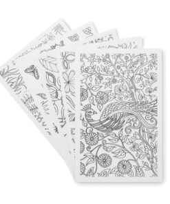 Mal-Set mit Buntstiften PAINT&RELAX Weiß 10 mo8850 06 side