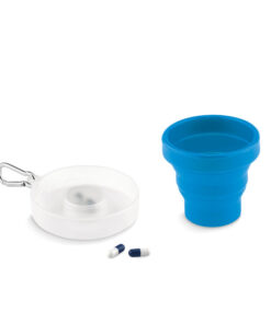 Faltbarer Silikon Becher CUP PILL