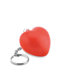 Alternative view of Schlüsselring mit PU Herz LOVY RING