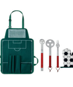Fußball BBQ Set DONAU BALLY Grün 7 mo9223 09b