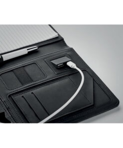 DIN A5 Portfolio & Powerbank POWERNOTY 13 mo9231 03 open