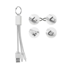 Schlüsselring mit Kabel-Set