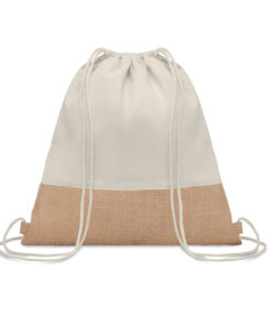 Beutel mit Kordelzug Jute INDIA