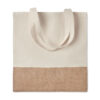 Einkaufstasche mit Jutebesatz INDIA TOTE