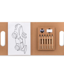 Malset mit 6 Buntstiften FOLDER2 GO