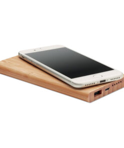 Alternative view of Induktive Powerbank Bambus ARENA