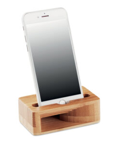 Smartphone Halter/Verstärker CARACOL Holz 10 mo9706 40 side