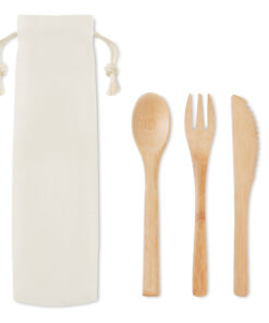 Besteck-Set Bambus SETBOO