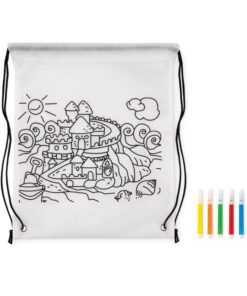 Alternative view of Gestaltbarer Kordelzugbeutel CARRYDRAW