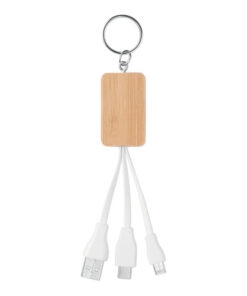 Schlüsselring-Ladekabel 3in1 CLAUER