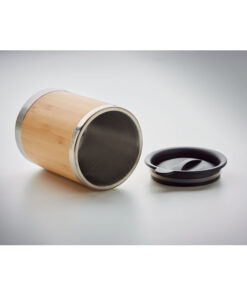 Trinkbecher Bambus 250 ml LOKKA Holz 14 mo9937 40 detail