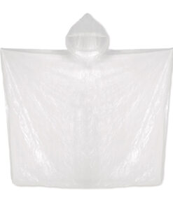 Biologisch abbaubarer Poncho SPRINKLE PLA Transparent 6 mo9993 22 open