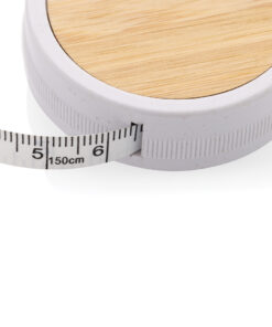 Schneidermaßband aus RCS recyceltem Kunststoff und Bambus 9 P110.033 B 3 44317e6bf9244b7c9b92fde76a719917