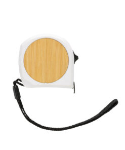 5m/19mm Maßband aus RCS recycelt. Kunststoff & Bambus