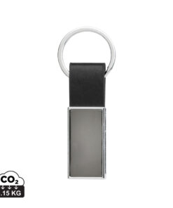 Alternative view of Schicker PU Schlüsselanhänger aus RCS recyc. Zinklegierung