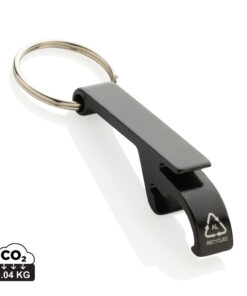 Flaschen- und Dosenöffner aus RCS recyceltem Aluminium