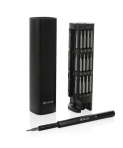 Gear X 46-tlg. Präzisions-Bit-Set aus RCS recyc. Aluminium