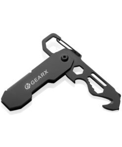 Gear X faltbares EDC-Werkzeug mit Kartonmesser & Karabiner