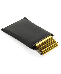 Solra-Rettungsdecke in RCS-Tasche aus recyceltem RPET