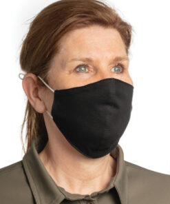 Wiederverwendbare 2-lagige Baumwoll-Gesichtsmaske