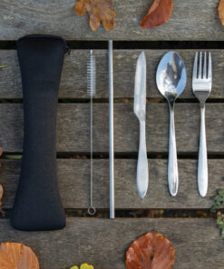 4-teiliges wiederverwendbares Besteckset aus Stainless-Steel 11 P269.632 M 400 80f92a209def4acb912ca9bcd623fe99