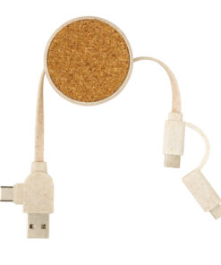 Kork und Weizen 6-in-1 ausziehbares Ladekabel 11 P302.369 B 3