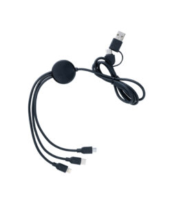 6-in-1 Kabel aus RCS recyceltem TPE und recyceltem Plastik