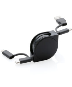 6-in-1 Kabel aus TPE und RCS Standard recyceltem Kunststoff