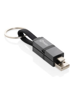 Terra 4-in-1 Schnellladekabel für den Schlüsselbund aus rAlu 11 P302.7602 D 100 2f55df43e4d049a9a89279e8fc0da637