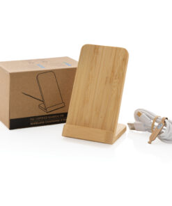 Kabelloser 5W-Ladeständer aus Bambus 11 P308.359 P 500 8de9eebf5ec8432d9b2ab13d5a00d4f4