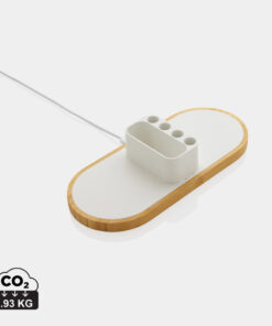 Alternative view of Ontario 10W Dual Charger aus Bambus & RCS rPlastik