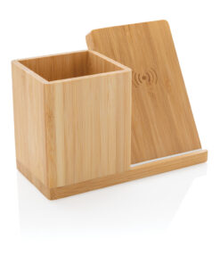 Calgary kabelloses 10W-Ladegerät aus Bambus