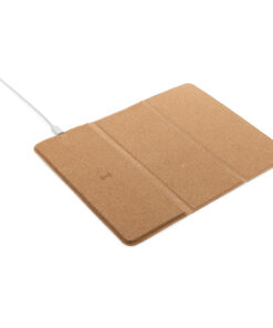 Wireless 10W Kork-Mauspad mit Ladefunktion und Ständer