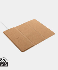 Alternative view of Wireless 10W Kork-Mauspad mit Ladefunktion und Ständer