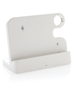 Joltz dual 15W-Ladegerät aus RCS rec. ABS mit iWatch-Slot