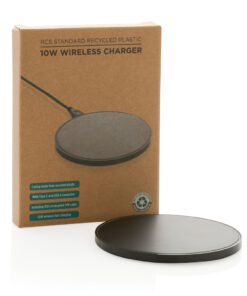 10W Wireless Charger aus RCS Standard recyceltem Kunststoff