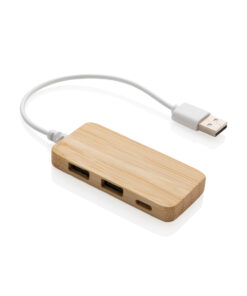 Bambus-Hub mit Type-C