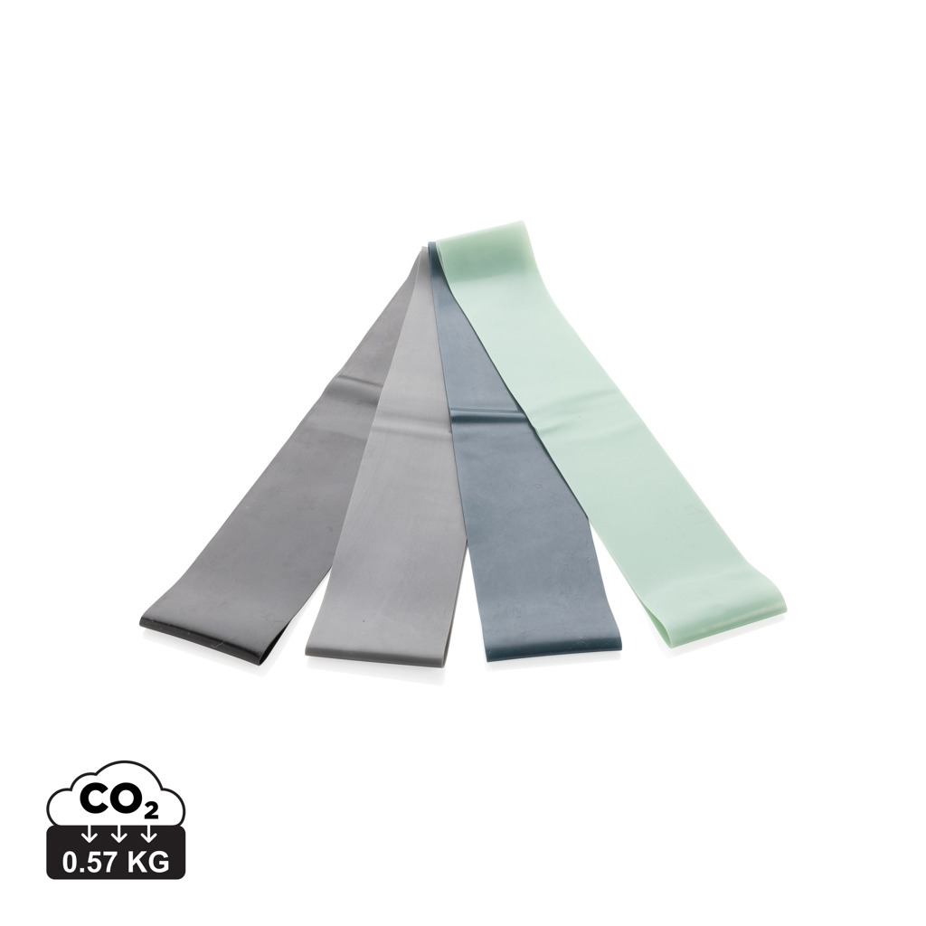 4-tlg. Set Fitnessbänder im Etui – Bild 2