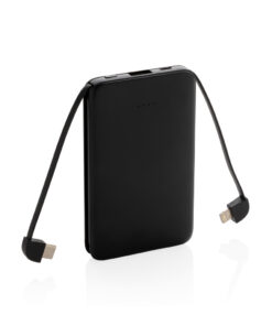 Alternative view of 5.000 mAh Powerbank mit integriertem Kabel