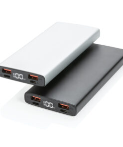 18W PD Powerbank mit 10.000 mAh aus Aluminium