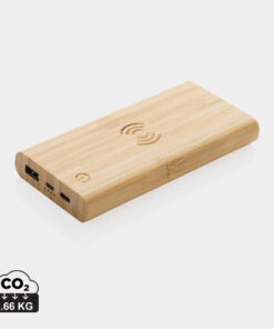 Alternative view of 8.000mAh Bambus-Wireless-Powerbank