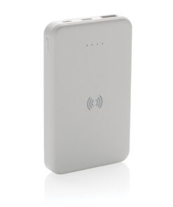 Alternative view of 5.000mAh 5W Wireless Powerbank aus RCS recyceltem Kunststoff