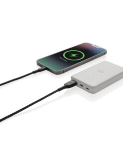 Alternative view of 5.000mAh 5W Wireless Powerbank aus RCS recyceltem Kunststoff