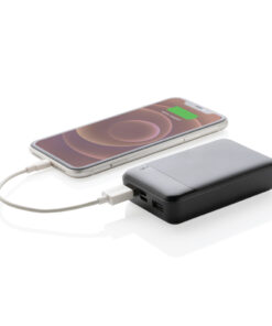 10.000 mAh Powerbank aus RCS Standard recyceltem Kunststoff