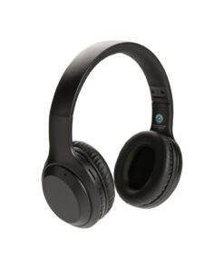 Kopfhörer aus RCS Standard recyceltem Kunststoff