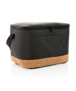 Alternative view of Impact AWARE™ XL RPET Two-Tone Kühltasche mit Korkdetail