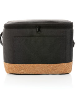 Alternative view of Impact AWARE™ XL RPET Two-Tone Kühltasche mit Korkdetail
