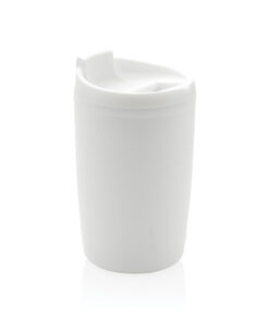 Alternative view of GRS recycelter PP-Becher mit Flip-Deckel