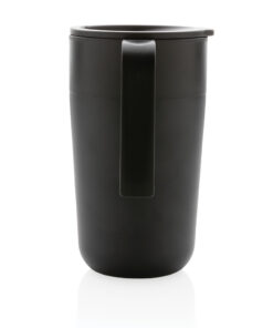 GRS recycelte PP und Stainless Steel Tasse mit Griff