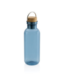 Alternative view of RCS rPET Flasche with Bambusdeckel und Griff